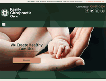 Tablet Screenshot of afamilychiro.com